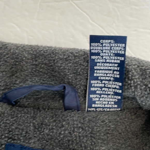 Chaps navy blue fleece vest with outer zipper pockets  Men’s size XL - Picture 6 of 14